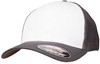 Flexfit FX6511CF Flexfit Mesh Colored Front Cap - Dark Grey/White/Dark Grey - L/XL afbeelding