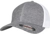 Flexfit FX6511M Retro Trucker Melange Cap - Grey/White Mesh - L/XL afbeelding