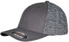 Flexfit FX6511MM Flexfit Trucker Melange Mesh Cap - Black/Grey Melange - L/XL afbeelding
