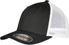 Flexfit FX6511RM Flexfit Trucker Recycled Mesh Cap - Black/White - L/XL afbeelding