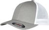 Flexfit FX6511RM Flexfit Trucker Recycled Mesh Cap - Grey/White - L/XL afbeelding