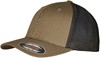 Flexfit FX6511RM Flexfit Trucker Recycled Mesh Cap - Olive/Black - L/XL afbeelding