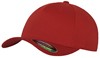 Flexfit FX6560 Flexfit 5 Panel Cap - Red - S/M afbeelding