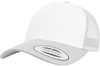 Flexfit FX6606CF Retro Trucker Colored Front - Silver/White/Silver - One Size afbeelding