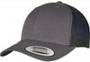 Flexfit FX6606RT YP Classics Recycled Retro Trucker Cap 2-Tone - Charcoal/Black - One Size afbeelding