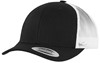 Flexfit FX6606T Retro Trucker 2-Tone - Black/White - One Size afbeelding