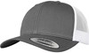 Flexfit FX6606T Retro Trucker 2-Tone - Dark Grey/White - One Size afbeelding