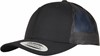 Flexfit FX6606TR Trucker Recycled Polyester Fabric Cap - Black - One Size afbeelding
