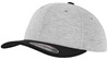 Flexfit FX6778T Flexfit Double Jersey 2-Tone Cap - Grey/Black - L/XL afbeelding