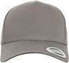 Flexfit FX7707 5-Panel Curved Classic Snapback - Grey - One Size afbeelding