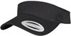 Flexfit FX8888 Curved Visor Cap - Black - One Size afbeelding