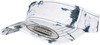 Flexfit FX8888BD Batik Dye Curved Visor Cap - Black-White - One Size afbeelding
