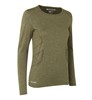 Geyser G11021 Lange Mouwen T-Shirt Naadloze Vrouwen - Olive Melange - 3XL