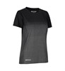 Geyser G11024 Gestreepte T-Shirt Naadloze Vrouwen - Zwart - XL