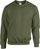 Gildan G18000 Heavy Blend™ Adult Crewneck Sweatshirt - Military Green - 3XL afbeelding
