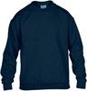 Gildan G18000K Heavy Blend™ Youth Crewneck Sweatshirt - Black - S (116/128) afbeelding