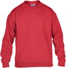Gildan G18000K Heavy Blend™ Youth Crewneck Sweatshirt - Red - M (140/152) afbeelding