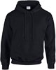 Gildan G18500 Heavy Blend™ Adult Hooded Sweatshirt - Black - M afbeelding