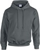 Gildan G18500 Heavy Blend™ Adult Hooded Sweatshirt - Charcoal (Solid) - XL afbeelding
