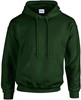 Gildan G18500 Heavy Blend™ Adult Hooded Sweatshirt - Forest Green - L afbeelding