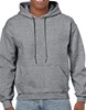 Gildan G18500 Heavy Blend™ Adult Hooded Sweatshirt - Graphite Heather - S afbeelding