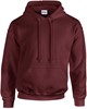 Gildan G18500 Heavy Blend™ Adult Hooded Sweatshirt - Maroon - XL afbeelding