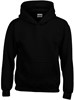 Gildan G18500K Heavy Blend™ Youth Hooded Sweatshirt - Black - L (164) afbeelding
