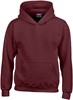 Gildan G18500K Heavy Blend™ Youth Hooded Sweatshirt - Maroon - XS (104/110) afbeelding