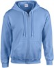 Gildan G18600 Heavy Blend™ Adult Full Zip Hooded Sweatshirt - Carolina Blue - S afbeelding