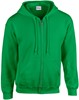 Gildan G18600 Heavy Blend™ Adult Full Zip Hooded Sweatshirt - Irish Green - 3XL afbeelding