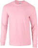 Gildan G2400 Ultra Cotton™ Long Sleeve T-Shirt - Light Pink - M afbeelding