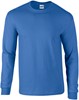 Gildan G2400 Ultra Cotton™ Long Sleeve T-Shirt - Royal - 4XL afbeelding