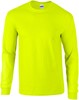 Gildan G2400 Ultra Cotton™ Long Sleeve T-Shirt - Safety Green - 4XL afbeelding