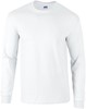 Gildan G2400 Ultra Cotton™ Long Sleeve T-Shirt - White - 3XL afbeelding