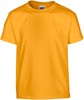 Gildan G5000K Heavy Cotton™ Youth T-Shirt - Gold - S (164) afbeelding