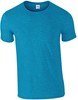 Gildan G64000 Softstyle® Adult T- Shirt - Antique Sapphire (Heather) - XL afbeelding