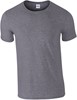 Gildan G64000 Softstyle® Adult T- Shirt - Graphite Heather - M afbeelding