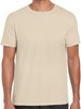 Gildan G64000 Softstyle® Adult T- Shirt - Sand - M afbeelding