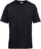 Gildan G64000K Softstyle® Youth T-Shirt - Black - M (116/134) afbeelding