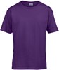 Gildan G64000K Softstyle® Youth T-Shirt - Purple - XS (104/110) afbeelding