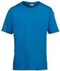 Gildan G64000K Softstyle® Youth T-Shirt - Sapphire - S (110/116) afbeelding
