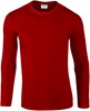 Gildan G64400 Softstyle® Adult Long Sleeve T-Shirt - Red - XL afbeelding
