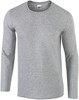 Gildan G64400 Softstyle® Adult Long Sleeve T-Shirt - Sport Grey (Heather) - 3XL afbeelding