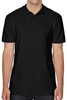 Gildan - Premium Cotton Adult Double Piqué Polo LS - Red - S