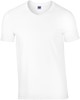 Gildan G64V00 Softstyle® Adult V-Neck T-Shirt - White - XL afbeelding