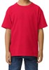 Gildan G65000K Softstyle® Midweight Youth T-Shirt - Red - L (140/152) afbeelding