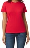 T-shirt Dames XL Gildan Ronde hals Korte mouw Red 100% Katoen