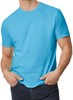 T-shirt Heren M 100% Katoen Baby Blue