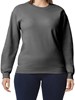 Gildan GSF000 Softstyle® Midweight Fleece Adult Crewneck Sweatshirt - Charcoal (Solid) - L afbeelding