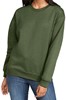 Gildan GSF000 Softstyle® Midweight Fleece Adult Crewneck Sweatshirt - Military Green - L afbeelding